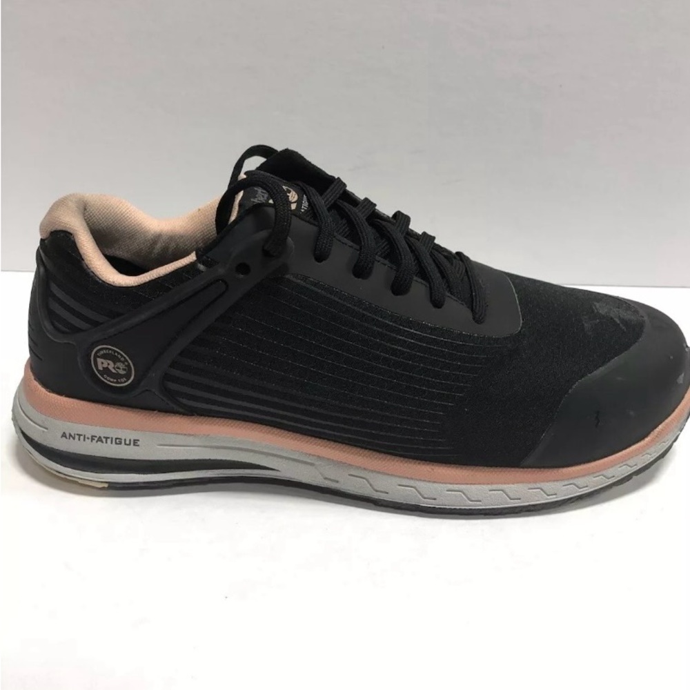 Timberland Pro Women’s Drivetrain, Black Composite Toe Sneakers, Size 9.5M